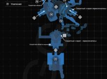 Подробная карта миссии Колодец в DOOM 4