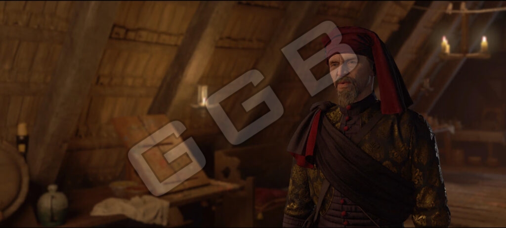 Что делать с Буркхардом (Портрет в багровых тонах) в Kingdom Come Deliverance 2