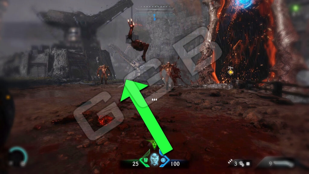 Все секреты и карта Главы 1 Doom: The Dark Ages