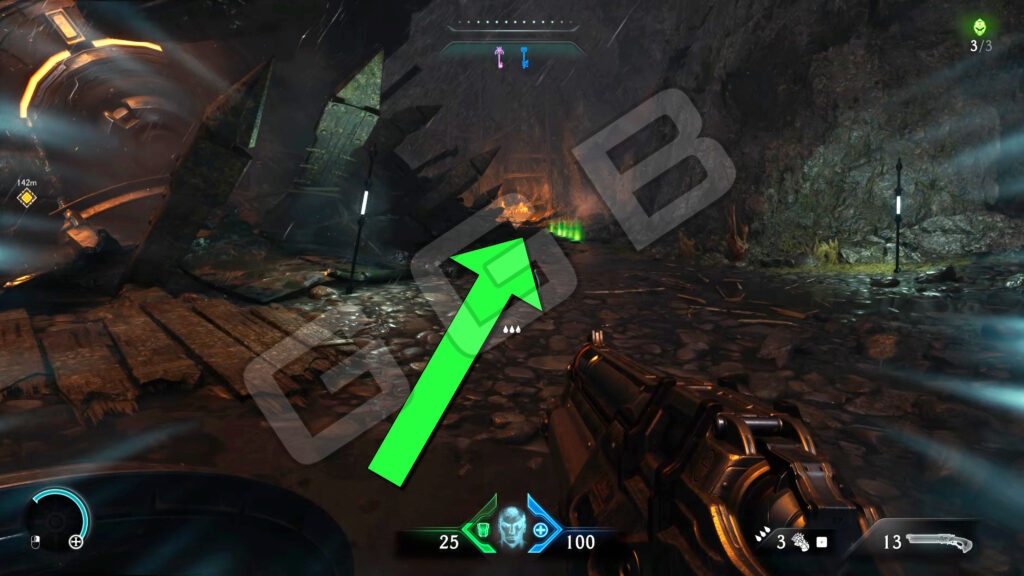 Все секреты и карта Главы 1 Doom: The Dark Ages