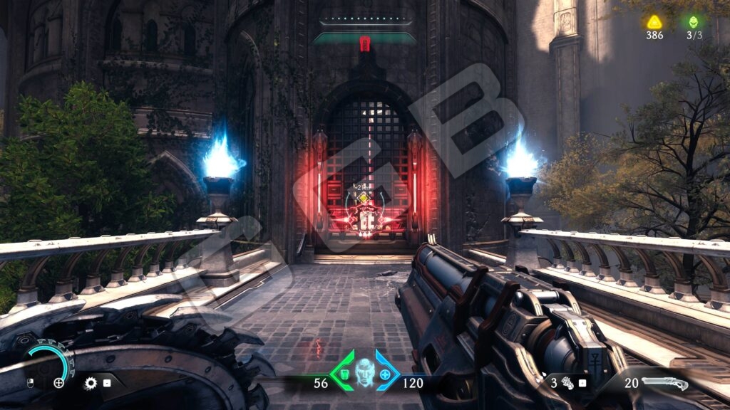 Doom: The Dark Ages Все секреты и карта Главы 5 Святой город Аратум