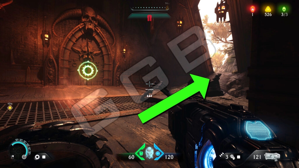 Doom: The Dark Ages Все секреты и карта Главы 5 Святой город Аратум 