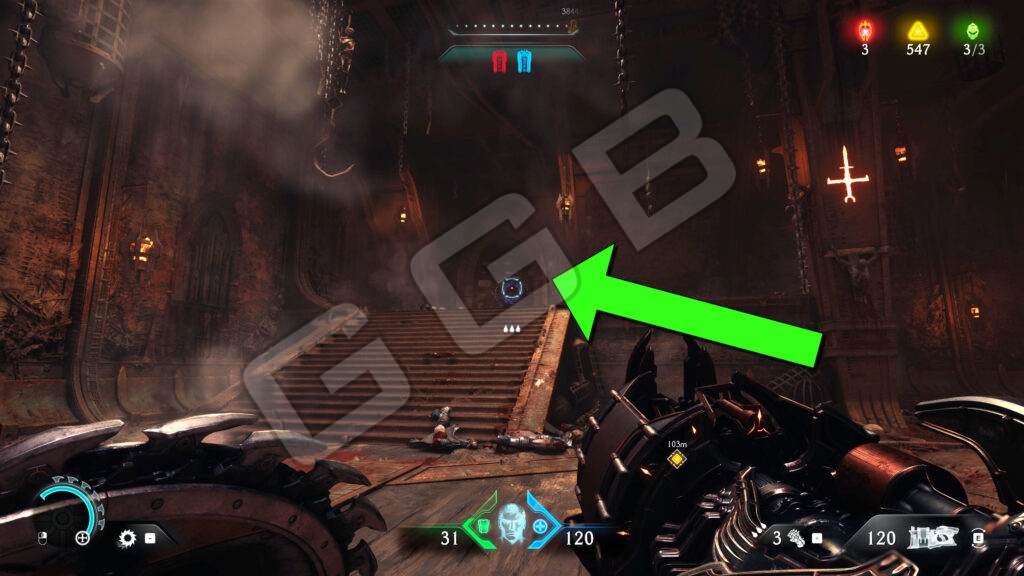 Doom: The Dark Ages Все секреты и карта Главы 5 Святой город Аратум