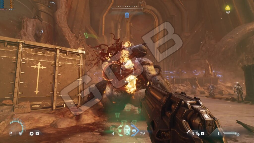 Doom: The Dark Ages неплохо работает на РС, но принудительная трассировка лучей замедляет темп