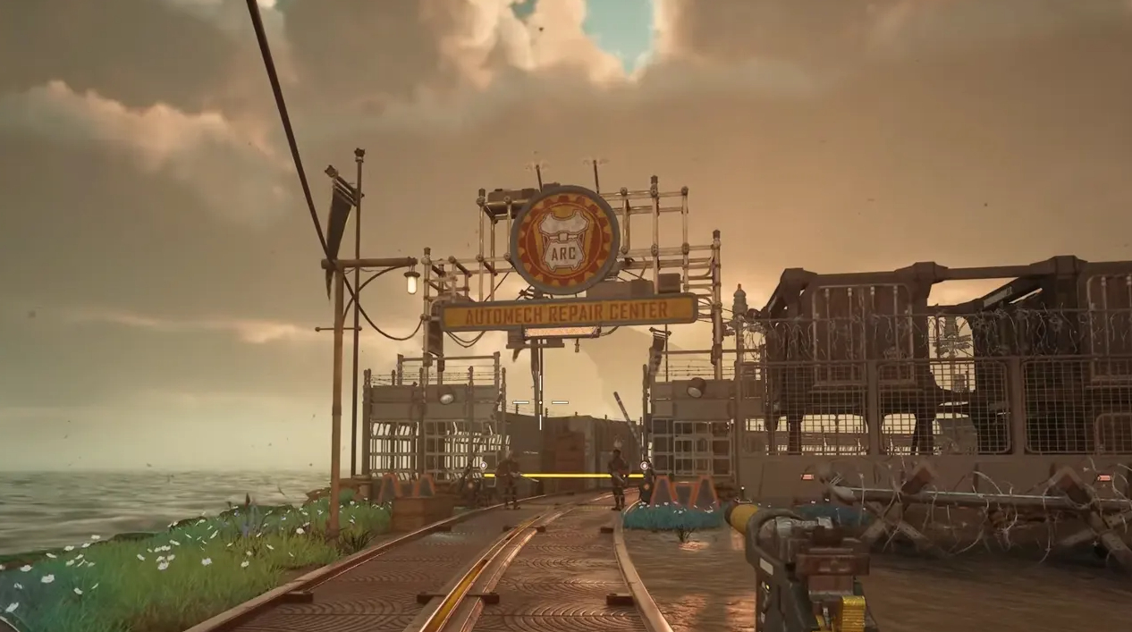 Устранять утечку газа или нет в Центре ремонта автоматонов в The Outer Worlds 2