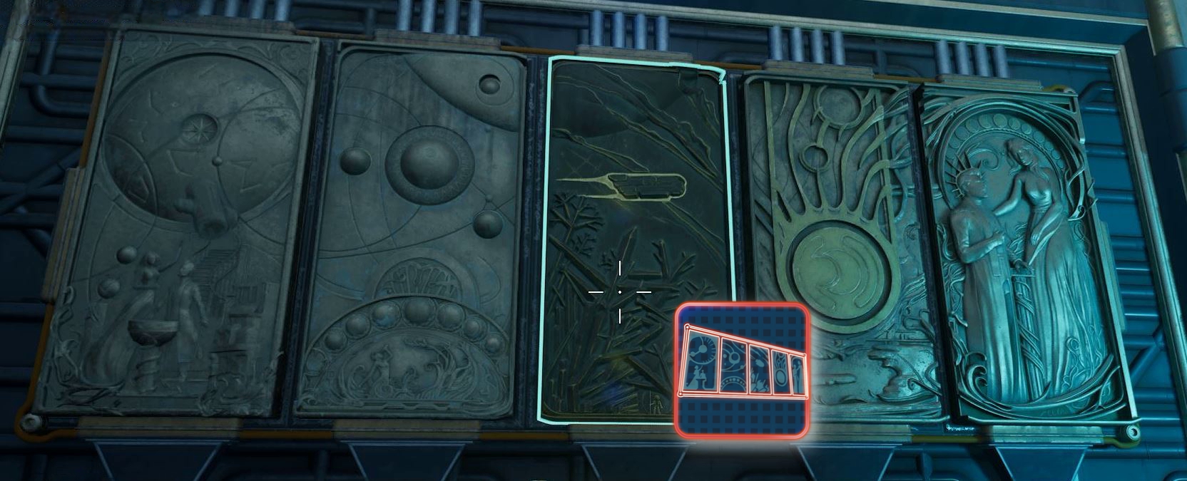 Трамвайная станция близ Поместья «Блюстительное» Поместье «Блюстительное» расположено в западной части Золотой гряды, на вершине утёса. Когда доберетесь, поднимайтесь по тропинке (она тут одна) наверх, противников первый раз будет много. Войдя во двор поместья, перед вами предстоит два маршрута — правый, ведущий в сам комплекс, и левый, ведущий к трамвайной станции. Войдя на станцию, посмотрите налево – будет фреска.